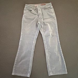 Anthropologie Corduroy cropped pants.